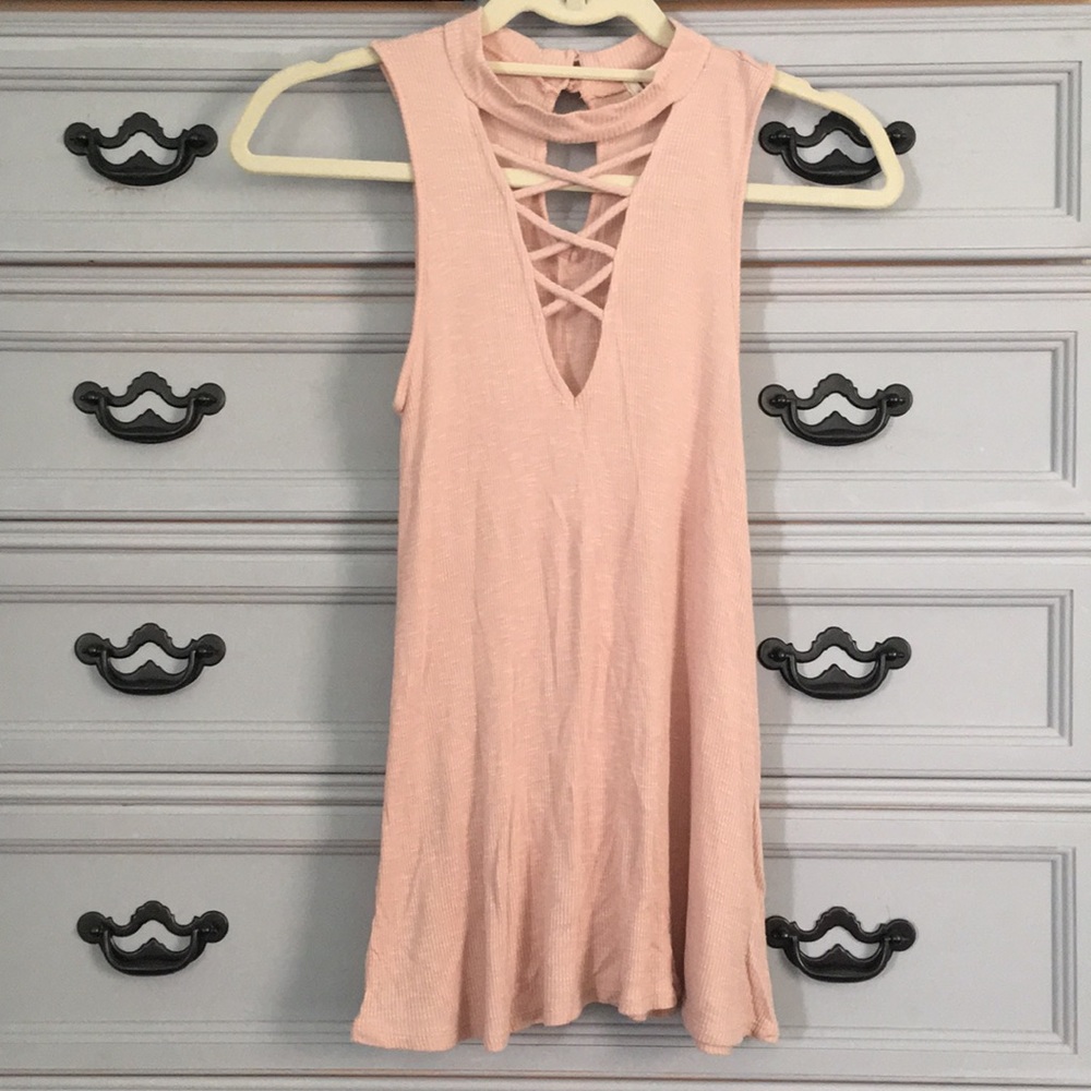 Blush pink top